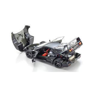 FERRARI F40 schwarz 08416BK Kyosho 1:18 Metallmodell